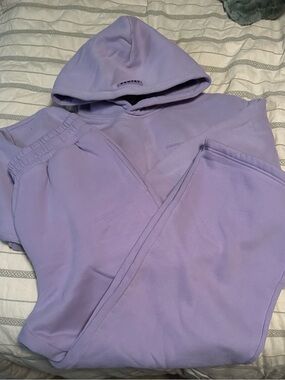 Comfrt Lavender Cozy Hoodie & Sweatpants Set large